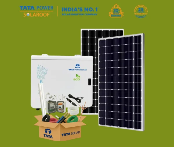 5 KW Tata Hybrid Solar System