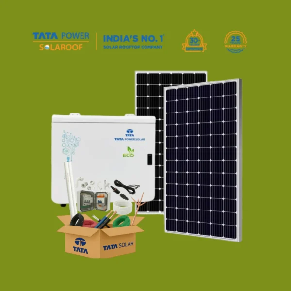 5 KW Tata Hybrid Solar System