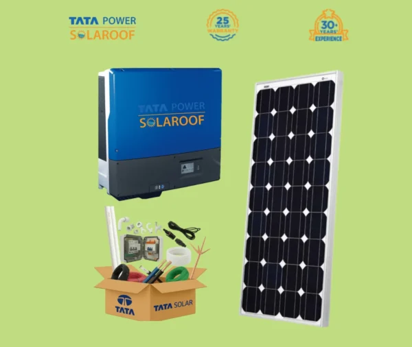 2 KW Tata Solar Ongrid System
